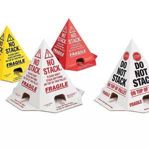 Hot Sale 8 "X 8" X 10 ", 50/Pk Paletten kegel ohne Stapel Paletten kegel Nicht stapeln Drucken Benutzer definierte Farbe Paletten kegel nicht stapeln - Product Image 1