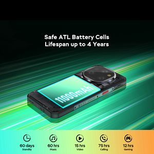 Teléfono Resistente Oukitel WP39 Versión Global 5G Directo de Fábrica, Pantalla FHD+ de 6.6 Pulgadas, 6 GB + 256 GB, 11000 mAh, Doble SIM, NFC, Teléfono Inteligente Resistente con Android - Product Image 3