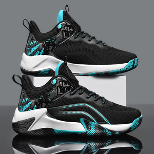 Chaussures de sport de basketball pour hommes en cuir et maille, style rétro de luxe, modèle 13 4s original, à lacets, tendance mode, respirantes pour l'hiver, vente en gros - Product Image 2