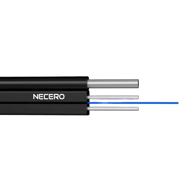 Network Cable Fiber Optic Cable G657a1 G657a2 FTTH Drop Gjyxch Ftth Fibre Fiber Cable 2 Core