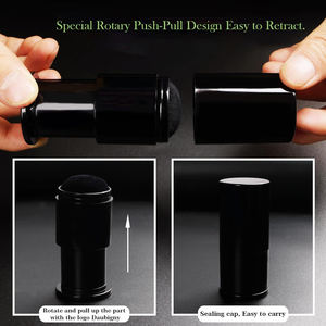 Pinceau de maquillage Kabuki rétractable, pinceaux à poudre <span class=keywords><strong>Daubigny</strong></span> fond de teint pinceau de fond de teint de voyage pour blush bronzant et poudre - Product Image 3