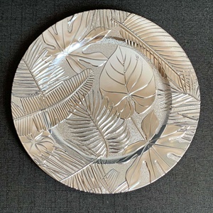 13 "3 Couleurs Galvanoplastie 3d Feuille Imprimer Plaque De Luxe Fine Motif Fruits <span class=keywords><strong>Plat</strong></span> Bol Plateau Décoratif Chargeur Assiettes Pour La Fête - Product Image 6