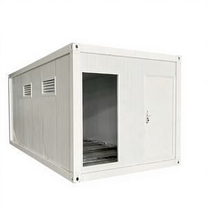 Casa Contenedor de Acero Plegable y Expandible de 20 pies, Casa Móvil Prefabricada de Lujo con Instalación Rápida y Panel Sándwich - Product Image 1