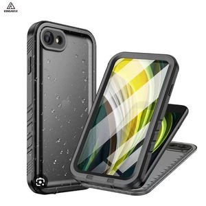 Funda de goma híbrida 2 en <span class=keywords><strong>1</strong></span> funda trasera transparente a prueba de golpes para <span class=keywords><strong>iPhone</strong></span> <span class=keywords><strong>SE</strong></span> 2ª generación funda protectora de teléfono de alta calidad - Product Image 1