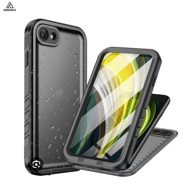 Hybrid Rubber Case 2 in 1 Shockproof Clear Back Cover for iPhone SE 2nd Generation High Quality Protective Phone case