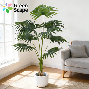 Palmier artificiel d'extérieur résistant aux UV, effet réaliste, style palmier California, pour jardin et terrasse (vente <span class=keywords><strong>en</strong></span> gros) - Product Image 2