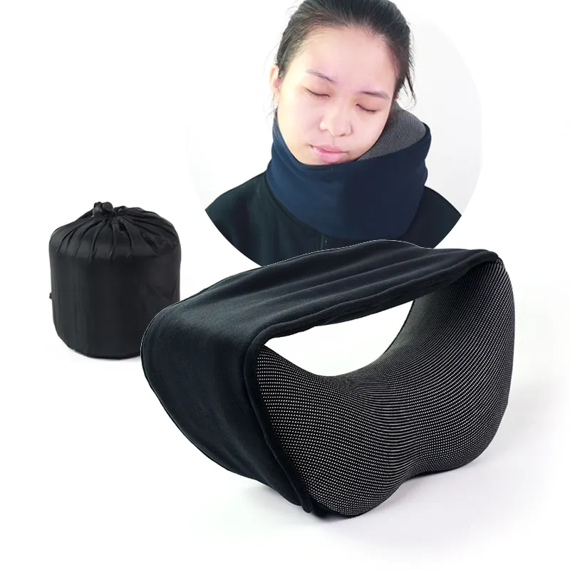 Fashion Newly Head Support Pillow Rebound Space Memory Foam Travel Neck Pillow For Airplane