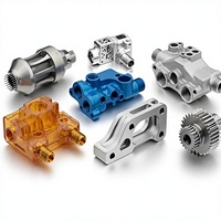 Service d'usinage CNC économique, fraisage d'aluminium anodisé 6061, pièces détachées électriques, pièces de machine CNC