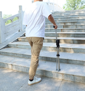<span class=keywords><strong>Canne</strong></span> de marche et <span class=keywords><strong>siège</strong></span> de qualité supérieure 2 en 1-Tabouret pliant de luxe avec poignée ergonomique <span class=keywords><strong>pour</strong></span> la mobilité des <span class=keywords><strong>personnes</strong></span> <span class=keywords><strong>âgées</strong></span> - Product Image 1