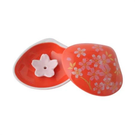 Concha de flor de cerezo - Rojo (75*55*40mm)