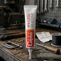 Nosel Ekstrusi Praktis Tabung Lem Silikon HR RTV1 Kemasan Khusus untuk Pabrik Modul LED Produksi Massal Sealant