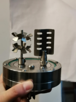 Máquina de laboratorio con batería, máquina mezcladora planetaria al vacío para mezcla de lodos