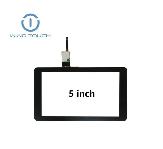 5-Inch Capacitive Touch Screen Panel with IIC Interface for Car Navigation & Industrial Control