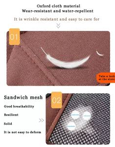 Cama para mascotas para viajes al aire libre, cama para mascotas plegable con marco de Metal, cama elevada para perros, cama elevada portátil para perros con dosel - Product Image 6