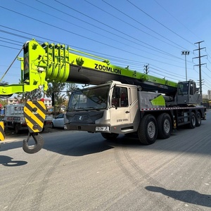 รถเครนบรรทุกมือสอง Zoomlion สีเขียว ปี 2022 ราคาดี 25 ตัน / รถเครนเคลื่อนที่ Zoomlion QY25V ZTC251V 25 ตัน ของแท้จากจีน - Product Image 3