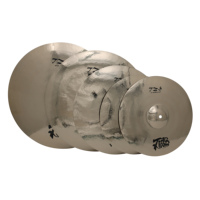Cymbales chinoises traditionnelles professionnelles de haute qualité 18'' en bronze B20 lourd, faites à la main, dorées, Tongxiang, pour batterie TZS