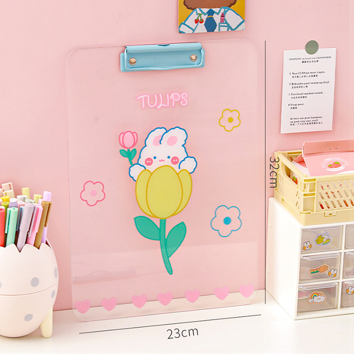 acrylic clipboards6-Clip color random