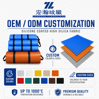 Couverture anti-feu en tissu 100% fibre de verre, imperméable, enduite de silicone, pour voiture, résistance à la chaleur, certification EN 13501