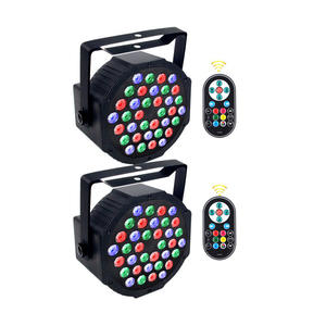 [Confezione da 2] 36 Barre LED Luminose per Matrimoni e Spettacoli, Illuminazione da Palco con Telecomando e Controllo Vocale, Luci Colorate Lampeggianti - Product Image 5