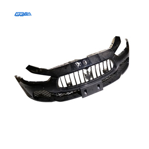 Repuesto para Maserati Ghibli 2014-2017 Parachoques Delantero Negro de Plástico OE 673001801 - Product Image 1