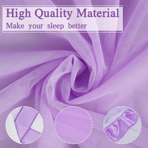 มุ้งครอบเตียงแบบพับได้ พร้อมโครงเหล็กเดี่ยวแบบขายส่ง RTS รุ่นใหม่ ผ้ามุ้งกันยุงแบบหนาแน่นพิเศษ - Product Image 5