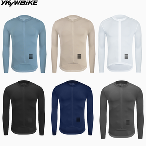 YKYWBIKE ciclismo manga larga ciclismo Jersey hombres secado rápido transpirable Top bicicleta <span class=keywords><strong>de</strong></span> carretera bicicleta <span class=keywords><strong>de</strong></span> montaña <span class=keywords><strong>ropa</strong></span> 0EM/ODM ciclismo - Product Image 2