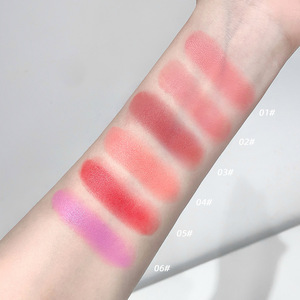Blush On Natural Powder Baru 2025, Stick Makeup Multifungsi 2 in 1, Krim Blush On Multifungsi untuk Pipi dan Mata - Product Image 4