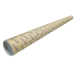 Boîte cylindrique en carton Tube rond en carton avec couvercle - Product Image 2