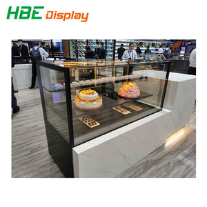 Nevera comercial pastelería gabinete escaparate <span class=keywords><strong>Vertical</strong></span> pastel pantalla refrigerador - Product Image 2