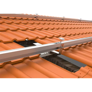 Soeasy lắp hệ thống mái lan can Khung bảng điều khiển năng lượng mặt trời nhôm đường sắt - Product Image 4