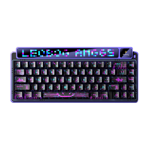 Leobog amg65 cơ khí chơi game Bàn phím không dây tri-chế độ với Thông Minh Màn hình kép Gasket cấu trúc hot-trao đổi bàn phím tùy chỉnh - Product Image 1