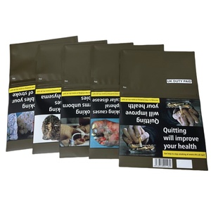 英国25/30/50克可重新密封烟草袋定制聚酯薄膜草本活叶袋 - Product Image 4