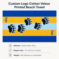Serviette de sport en microfibre épaisse, super absorbante, séchage rapide, brodée, écologique, taille personnalisée, logo, cadeau pour la maison, l'hôtel, vente en gros