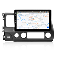 Autoradio Android double DIN 10,1 pouces avec Carplay sans fil, GPS, stéréo, écran pour Honda Civic 2006-2011