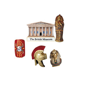 Imanes <span class=keywords><strong>de</strong></span> nevera con temática del Museo Británico <span class=keywords><strong>de</strong></span> Londres, recuerdo turístico cultural del faraón egipcio, producidos al por mayor por el fabricante. - Product Image 1