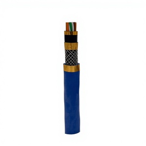 Cable de Comunicación para Minería <span class=keywords><strong>XINQIAO</strong></span> MHYA/MHYAV, Conductor de Cobre Sólido, Cubierta Azul, Par Grande, Cable de Señal Subterráneo - Product Image 4