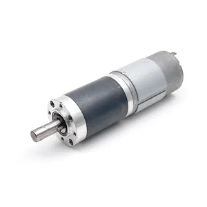 높은 토크 DC 모터 유성 기어 5 - 4500rpm 6V 12V 24V 60kg.cm 42mm 45mm 저속 브러시 모터