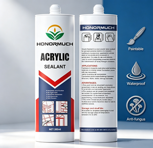 Joint <span class=keywords><strong>d</strong></span>'étanchéité acrylique pour sol <span class=keywords><strong>de</strong></span> <span class=keywords><strong>porte</strong></span> <span class=keywords><strong>de</strong></span> garage, mastic durable résistant aux intempéries pour joint inférieur, anti-poussière et anti-eau - Product Image 2