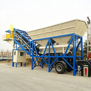 โรงงานผลิตคอนกรีต HZS60/HZS75/HZS90 ราคาโรงงาน 60 คิว พร้อมปั๊ม/มอเตอร์/PLC ระบบไฟฟ้า ยี่ห้อ Corey - Product Image 5