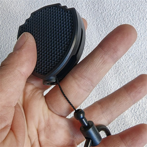 100cm cross-border stretch nylon rope heavy-duty easy-pull buckle anti-fall buckle with back clip for outdoor <b>keys</b>, in stock. - Product Image 3