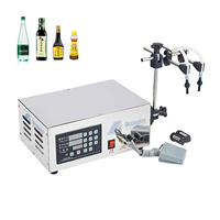 Machine de remplissage de bouteilles d'huile de cuisson comestible semi-automatique / huile de colza et distributeur de pompe pour le remplissage d'huile