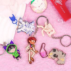 Porte-clés personnalisé en acrylique transparent écologique avec logo, breloque, support de broche, objet de collection artistique, anime, antique, sous vide - Product Image 1