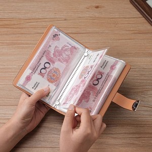 Organizador <span class=keywords><strong>de</strong></span> Monedas <span class=keywords><strong>de</strong></span> PU con Contraseña, Libreta Amplia para Ahorrar Dinero, Álbum <span class=keywords><strong>de</strong></span> Ahorros <span class=keywords><strong>de</strong></span> Gran Capacidad, Almacenamiento Impermeable y Resistente al Desgaste - Product Image 2