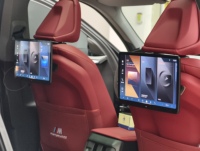Moniteur de divertissement pour siège arrière 14 pouces Plug & Play le plus vendu avec Android Auto, CarPlay et WiFi pour BMW X5/X6/X7 Série 5/7