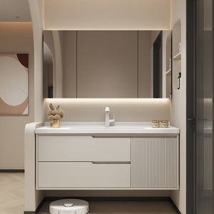 New modern luxury modern wall-mounted <b>smart</b> LED lighting customizable size and color defogging function - Product Image 1