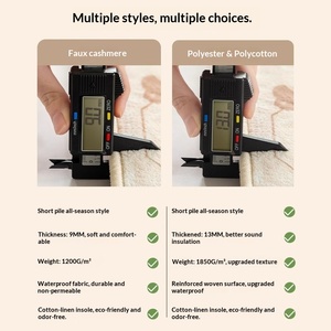 Tappeto Premium in Stile Crema Persiano per Soggiorno, Impermeabile, Antimacchia, Facile da Pulire, Confortevole, per Camera da Letto e Arredamento Casa - Product Image 4