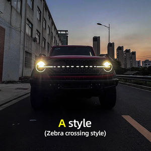 Luz led blanca de parachoques delantero para coche <span class=keywords><strong>ford</strong></span> <span class=keywords><strong>bronco</strong></span>, accesorios de exterior para puerta 2 y 4, 2021, <span class=keywords><strong>2022</strong></span>, 2023 - Product Image 4