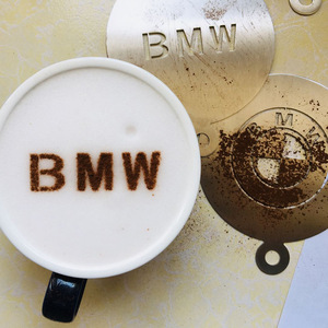 Seaspice Stainless Steel Coffee <b>Powder</b> Sprinkler Mold Irregular Shape For Baristas And Coffee Shops - Product Image 4