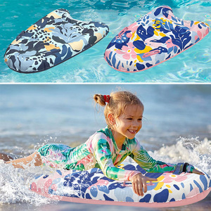<span class=keywords><strong>Bodyboard</strong></span> gonflable portatif de débutant d'enfants de PVC écologique avec le balancier progressif et la poignée pour la piscine - Product Image 2