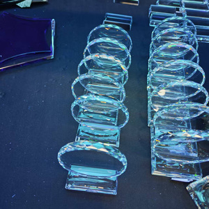 Ornements commémoratifs transparents en gros à bas prix, cadres photo, mini-trophées en verre, récompenses écologiques avec gravure personnalisée - Product Image 6